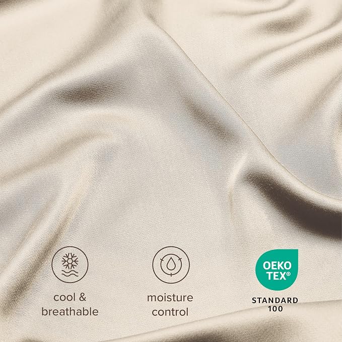Bare Home 100% Rayon Made from Bamboo Luxury King Size Set of 2 Cooling - Image 4
