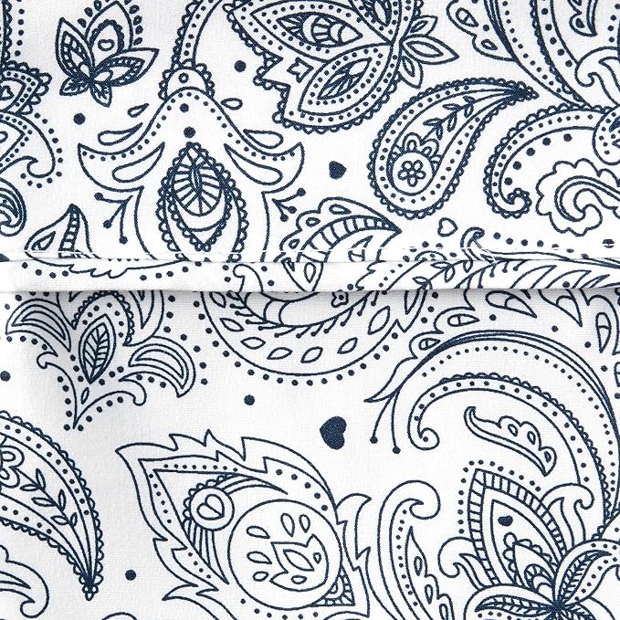 Elegant Comfort Paisley Pattern Pillowcase, 1500 Premium Hotel Quality - Image 3
